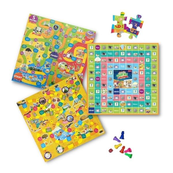 Islamic educational games for having fun while learning.