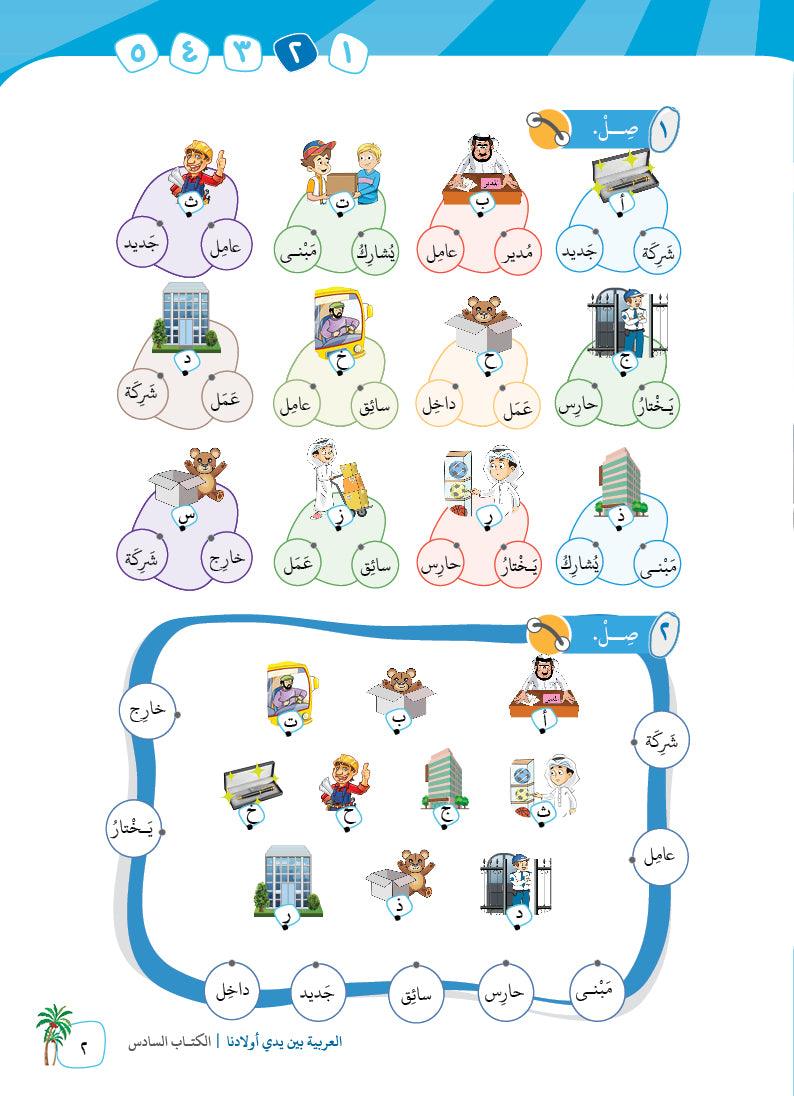 Arabic In Our Children's Hands - Textbook - Level 6 - العربية بين يدي أولادنا