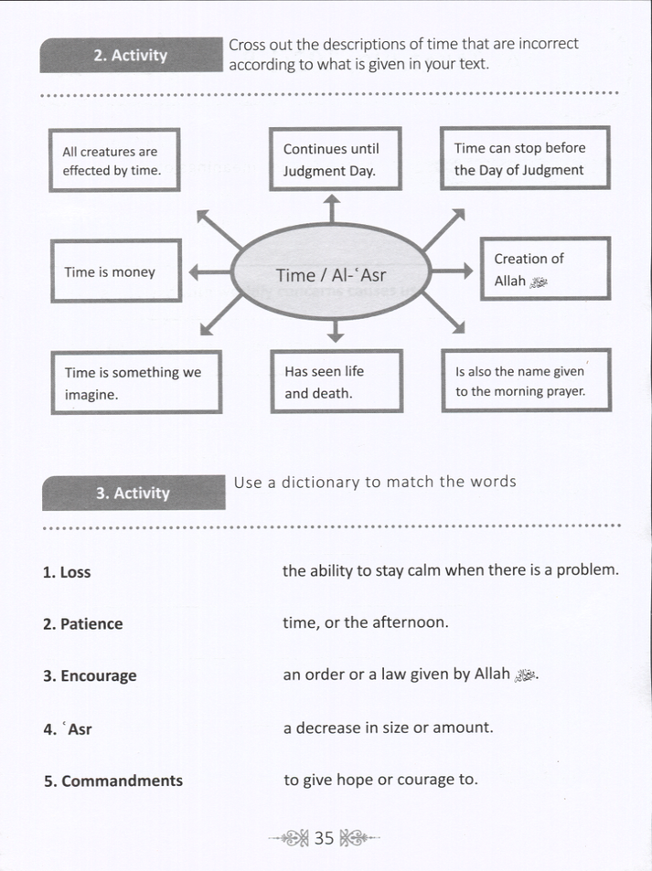 Juz' Amma for the Classroom: Workbook
