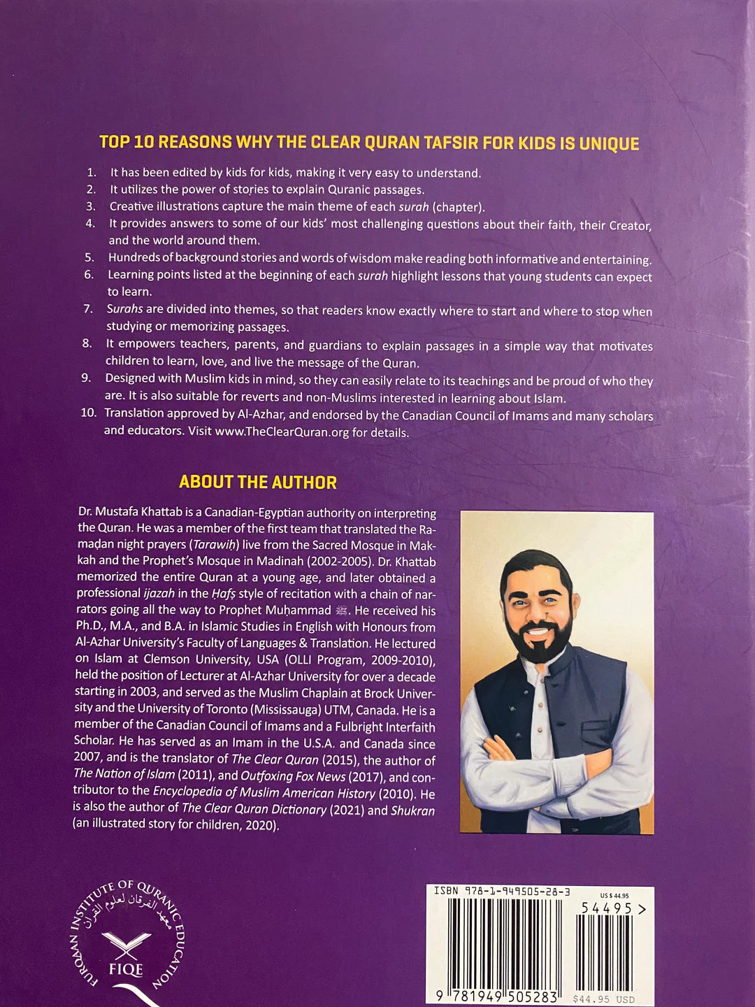 The Clear Quran Tafsir for Kids - Surahs 1 - 9