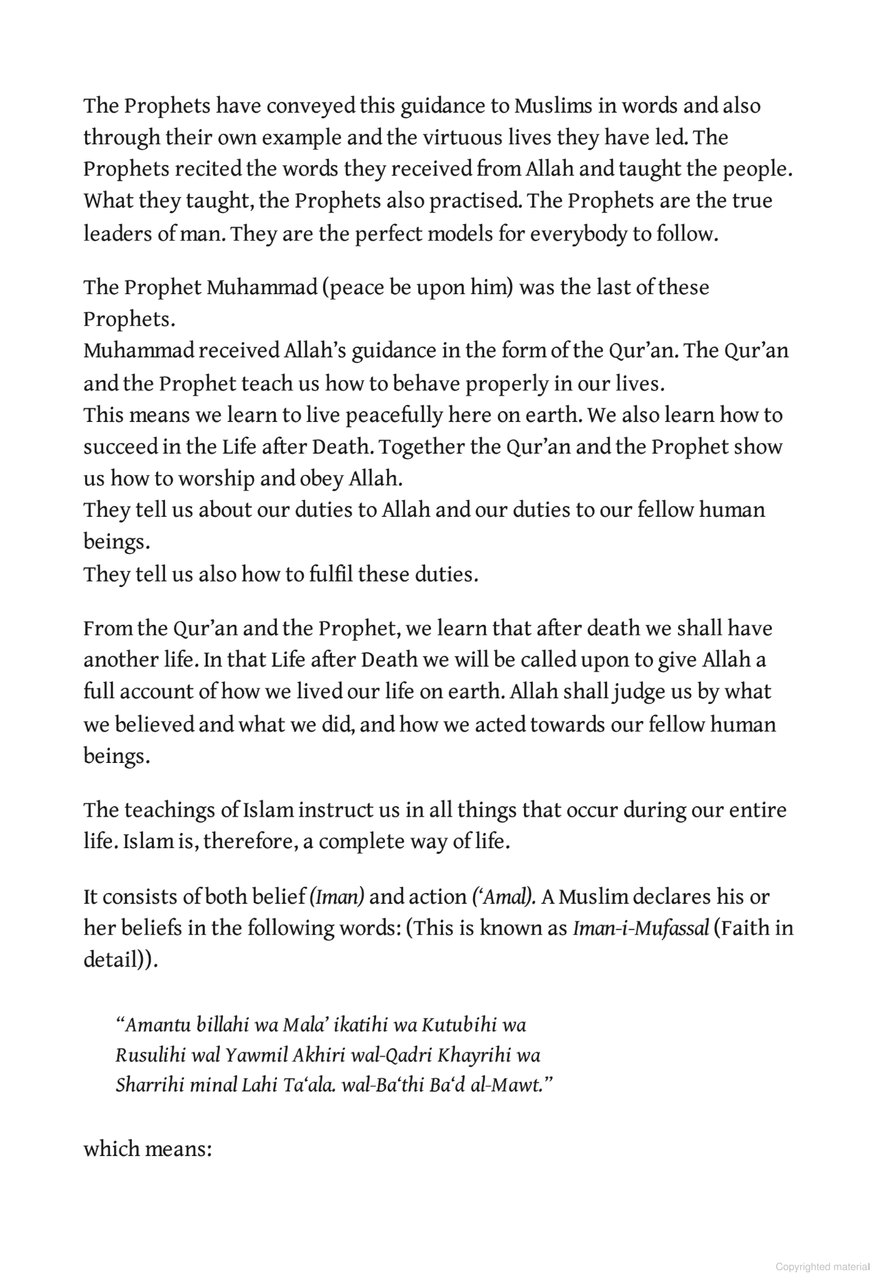 The Children's Book of Islam - Part 2 (50% OFF)