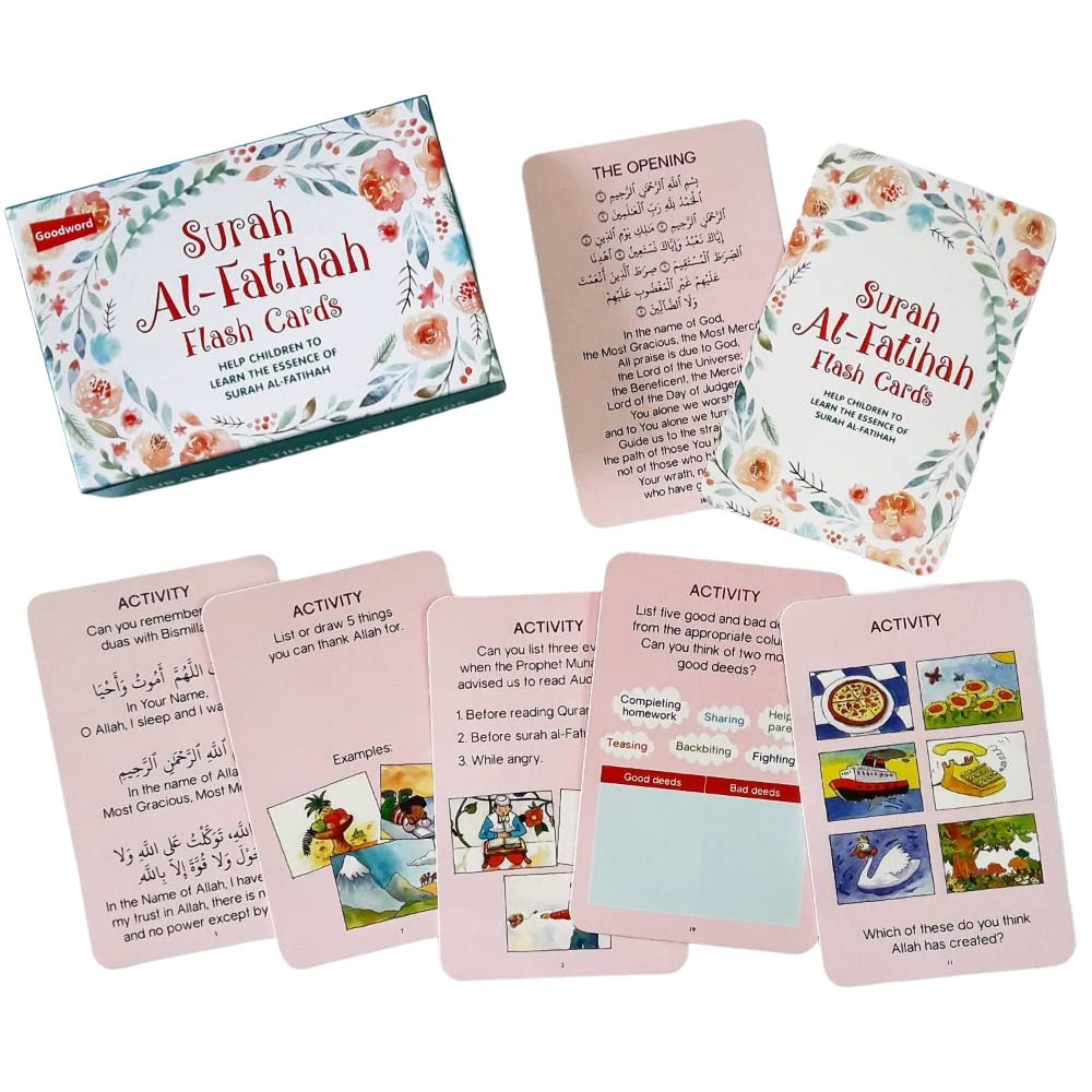 Surah al-Fatihah Flash Cards
