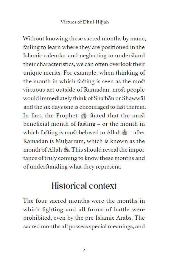 The Virtues of Dhul Hijjah - by Dr. Omar Suleiman