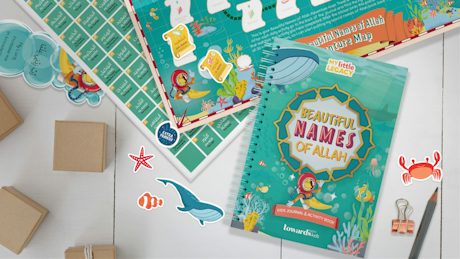 Beautiful Names of Allah - Kids Journal & Activity Book