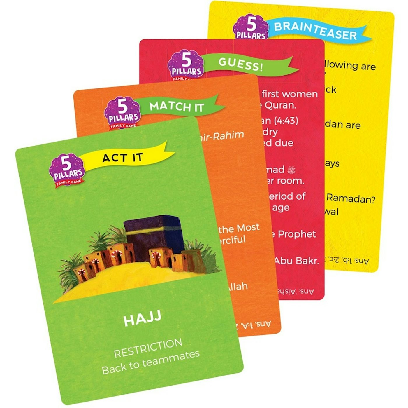 5 Pillars Family Game