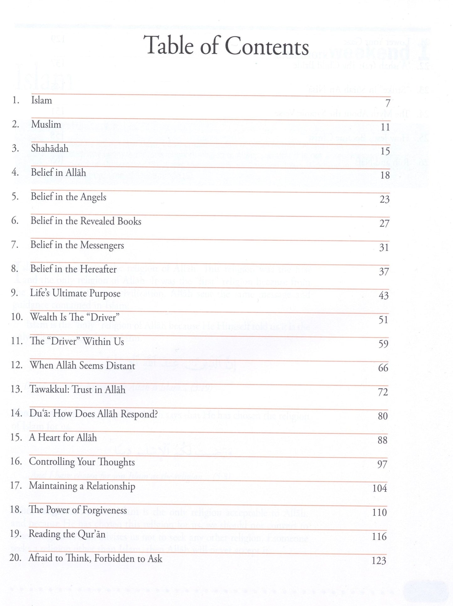 Weekend Learning Islamic Studies - Level 11-12
