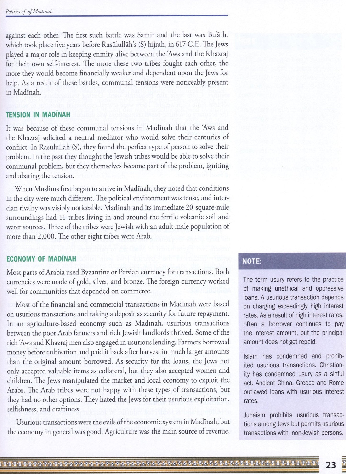 Life of Rasulullah: Madinah Period