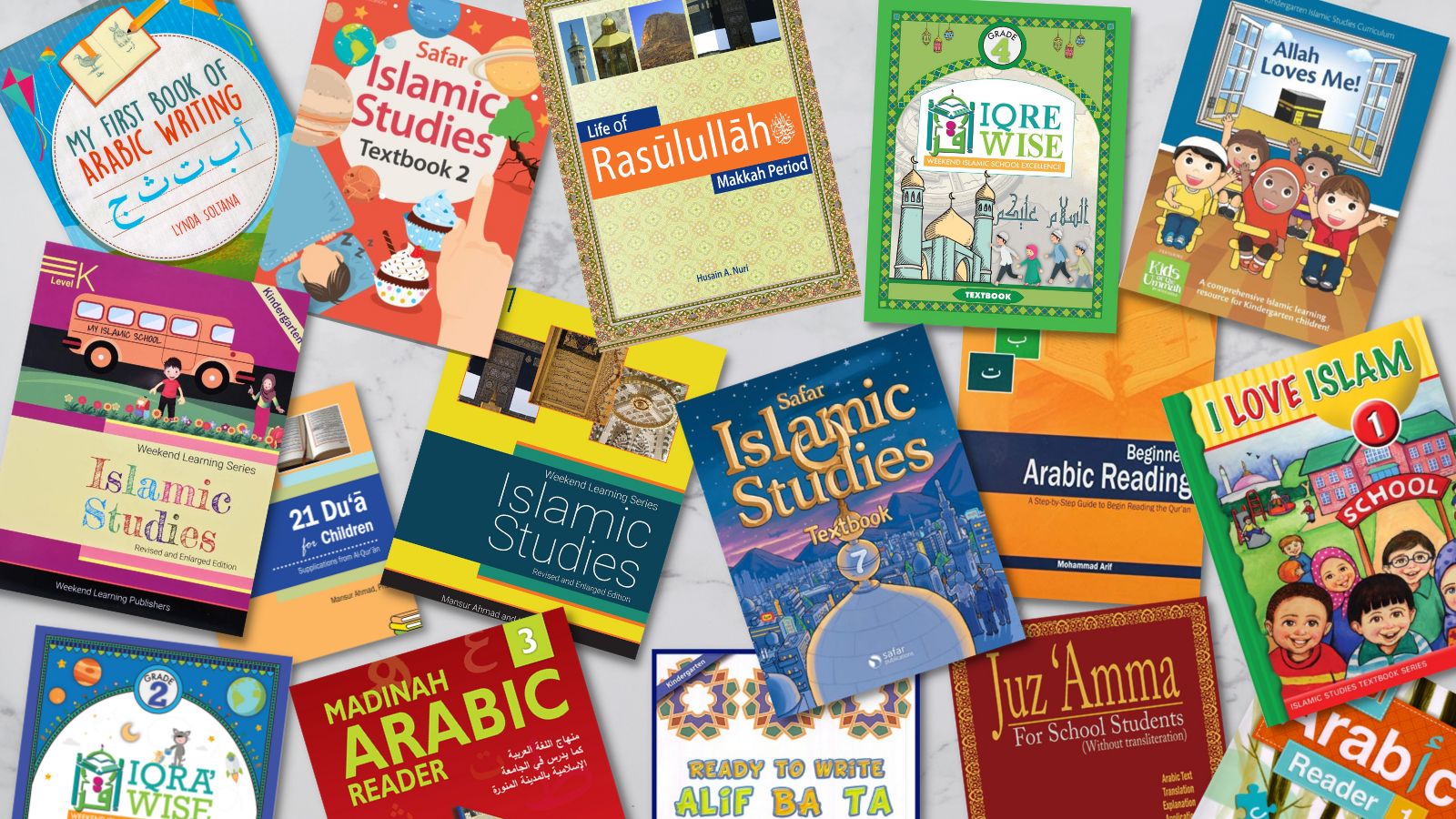 Islamic Studies and Arabic Curriculum Books - I Love Islam, Weekend Learning, Safar Publications and IQRA WISE Series