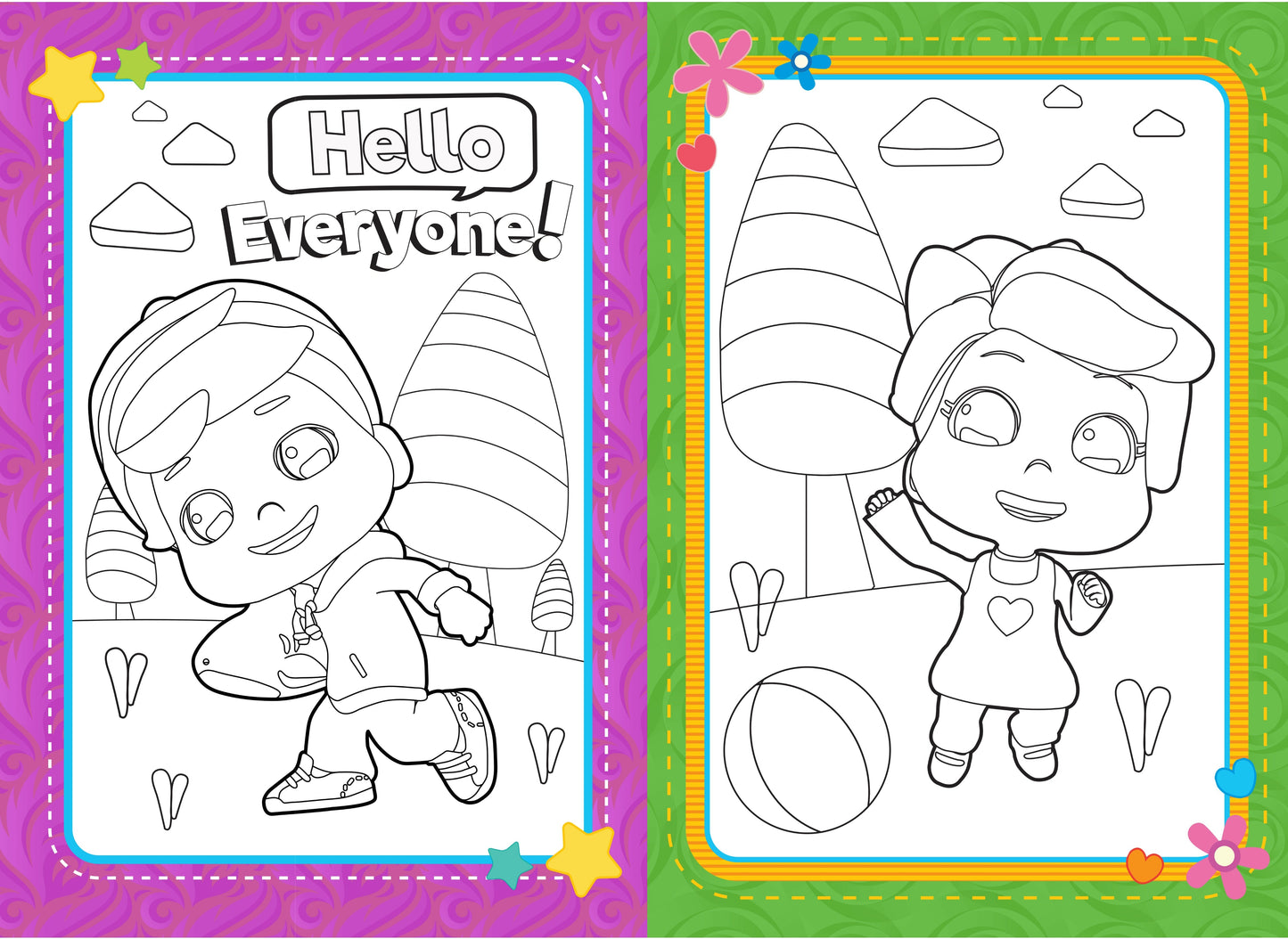 Omar and Hana - The Ultimate Coloring Book