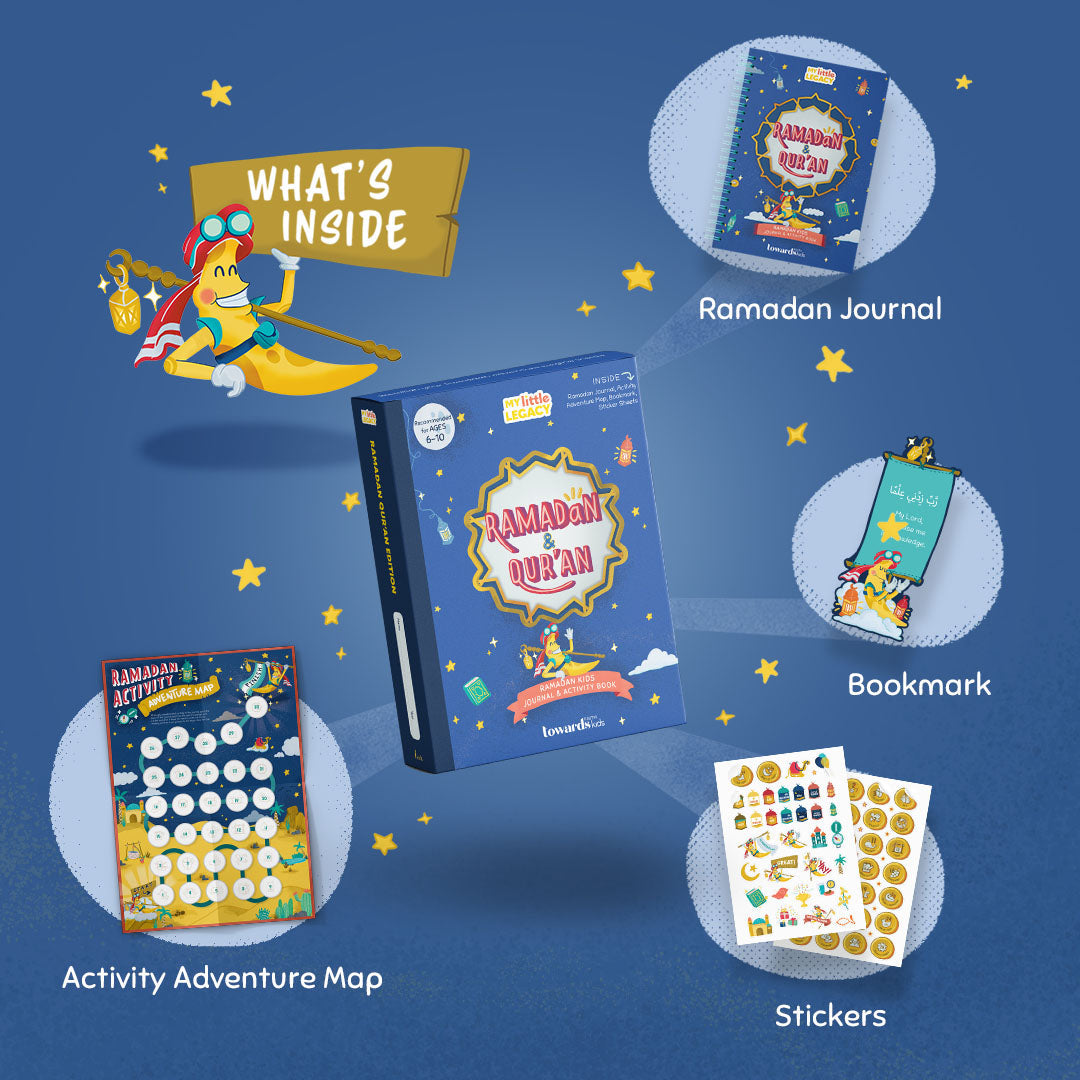 Ramadan & Quran - Kids Journal & Activity Book