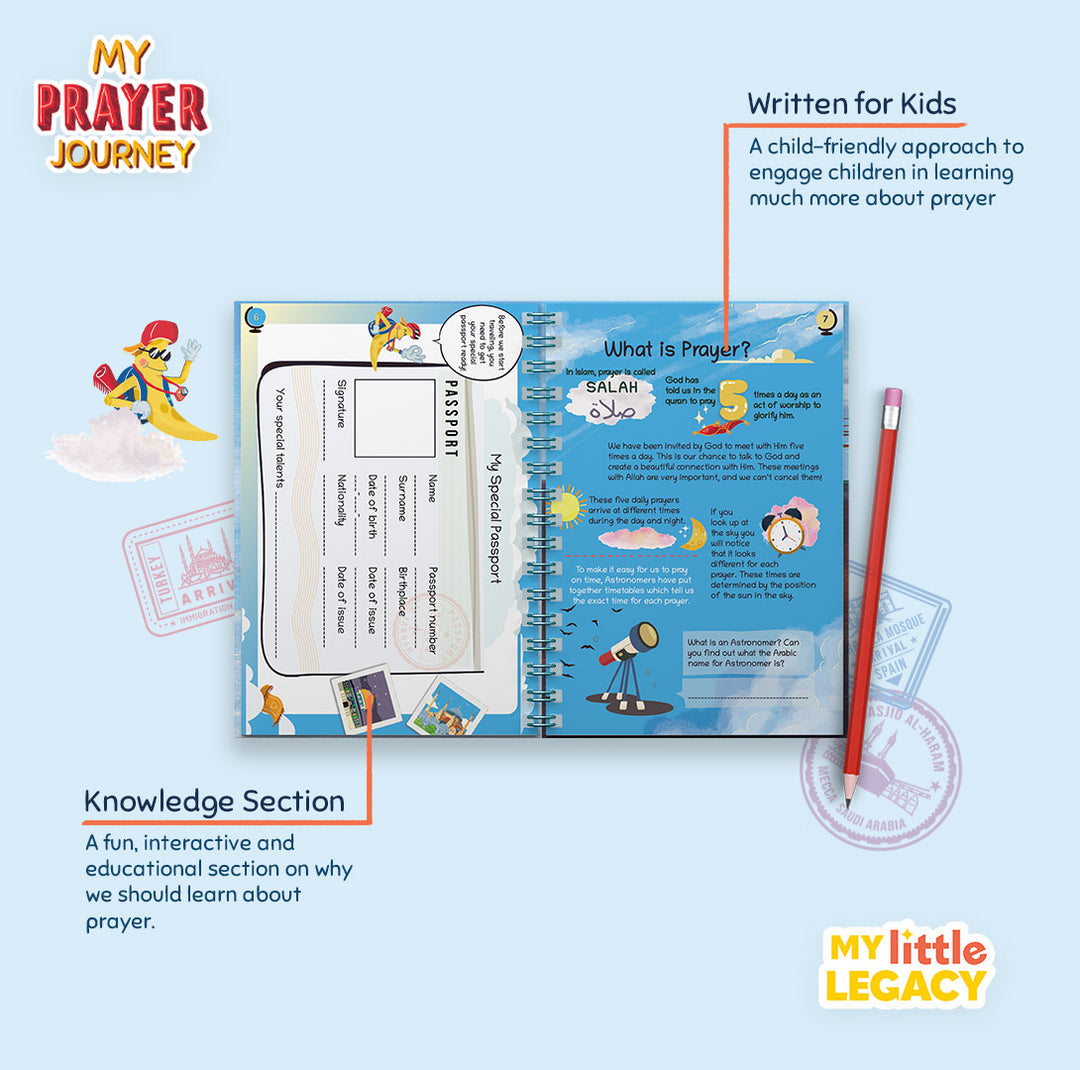 My Prayer Journey - Kids Journal & Activity Book