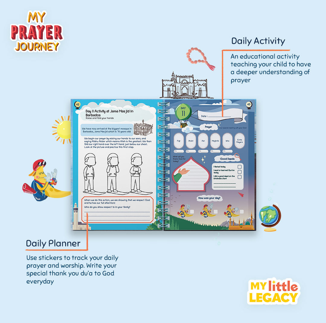 My Prayer Journey - Kids Journal & Activity Book