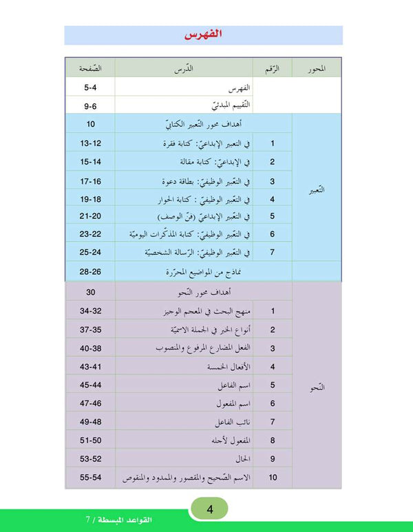 In the Arabic Language Garden - Easy Grammar: Level 7 - في حديقة اللغة العربية