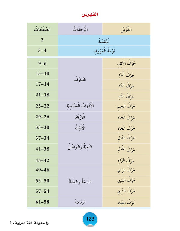 In the Arabic Language Garden - Textbook: Level 1 - في حديقة اللغة العربية