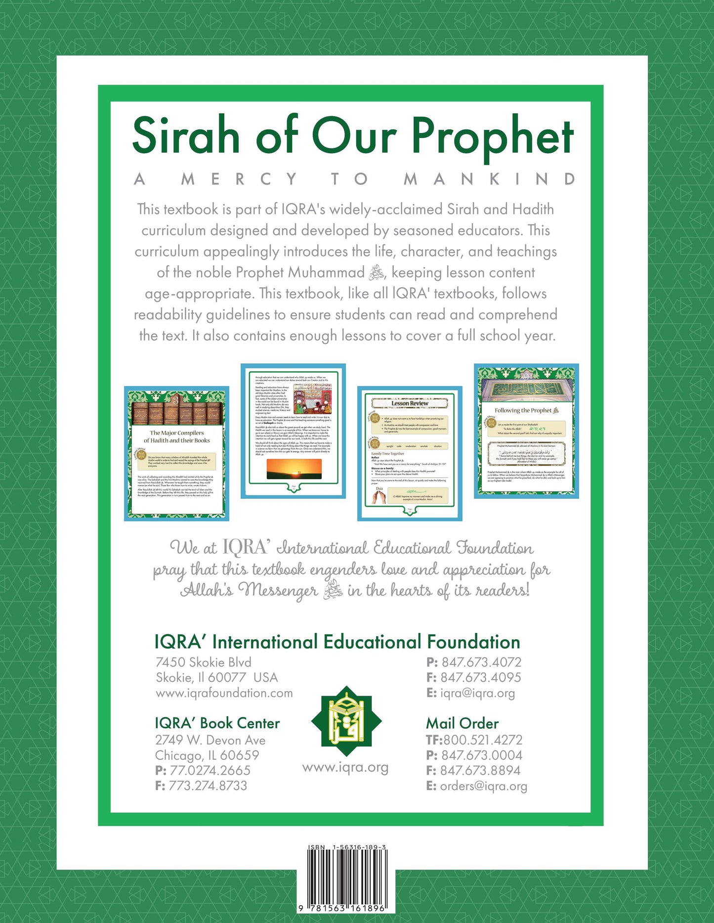 Sirah of our Prophet - Textbook - Grade 4