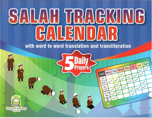 Salah Tracking Calendar