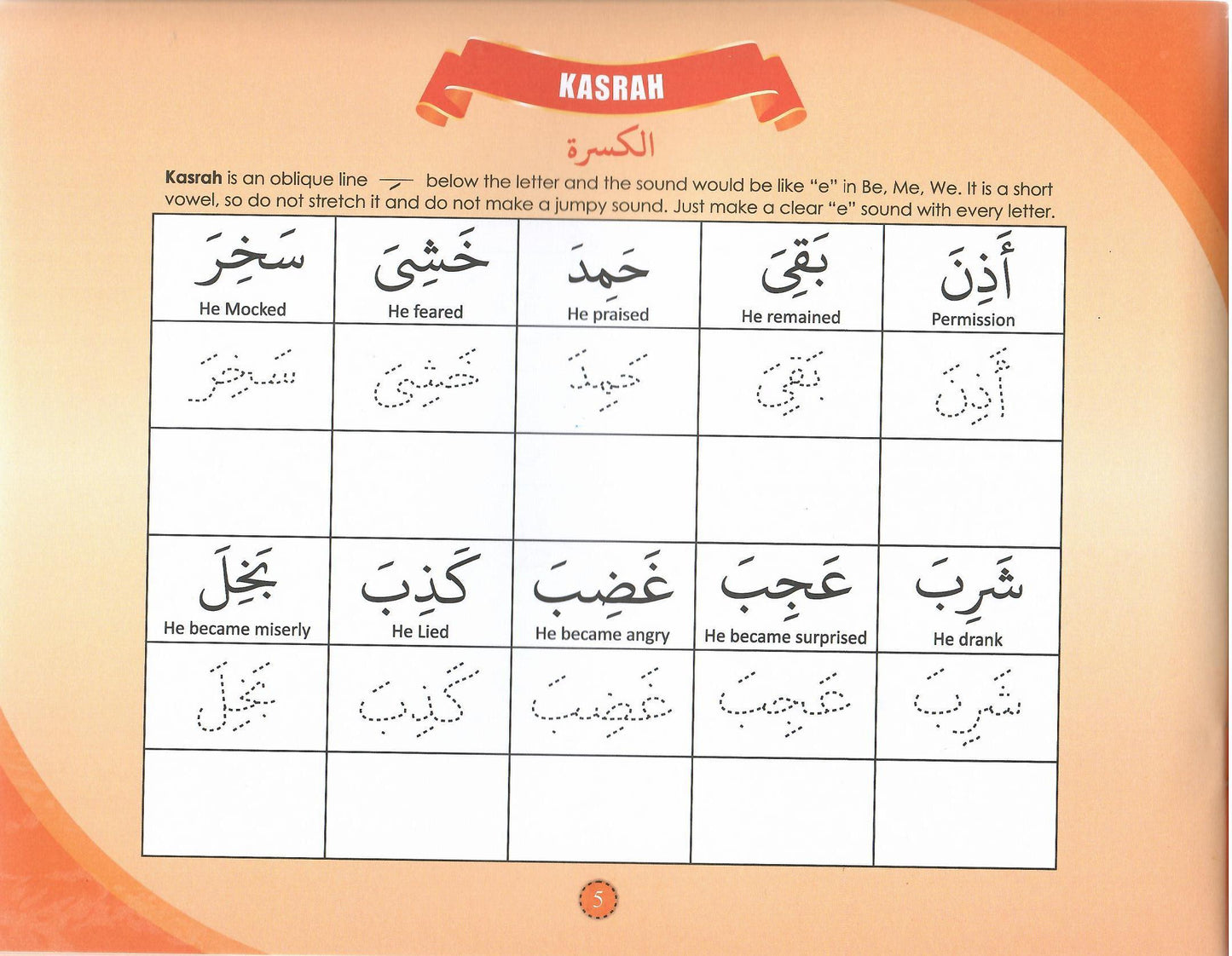 Learn Arabic Writing with the Rules of Tajweed - Set of 3 Books