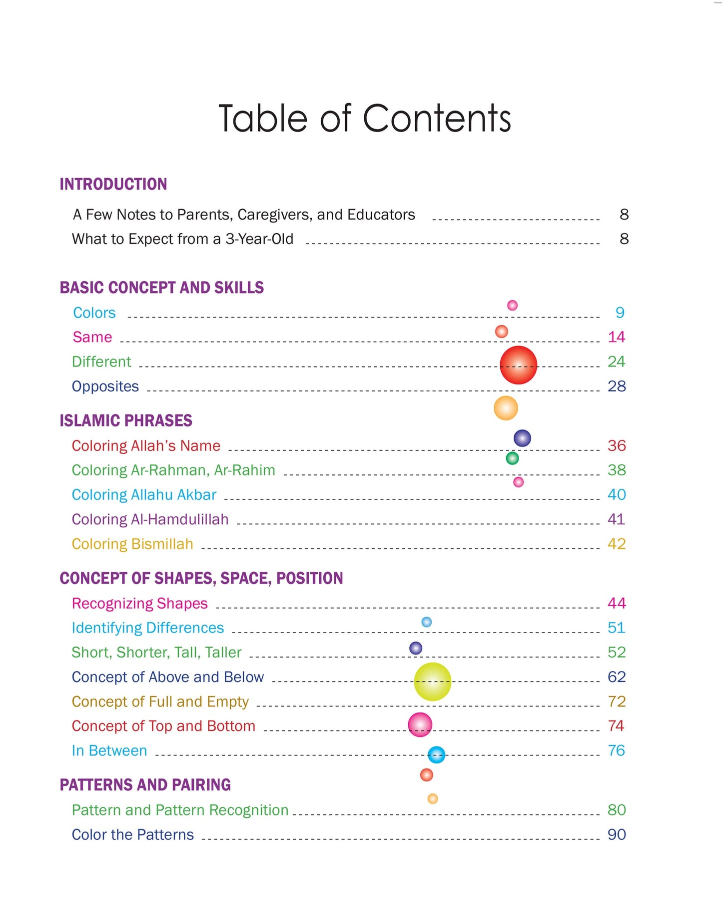 Preschool Activity Book