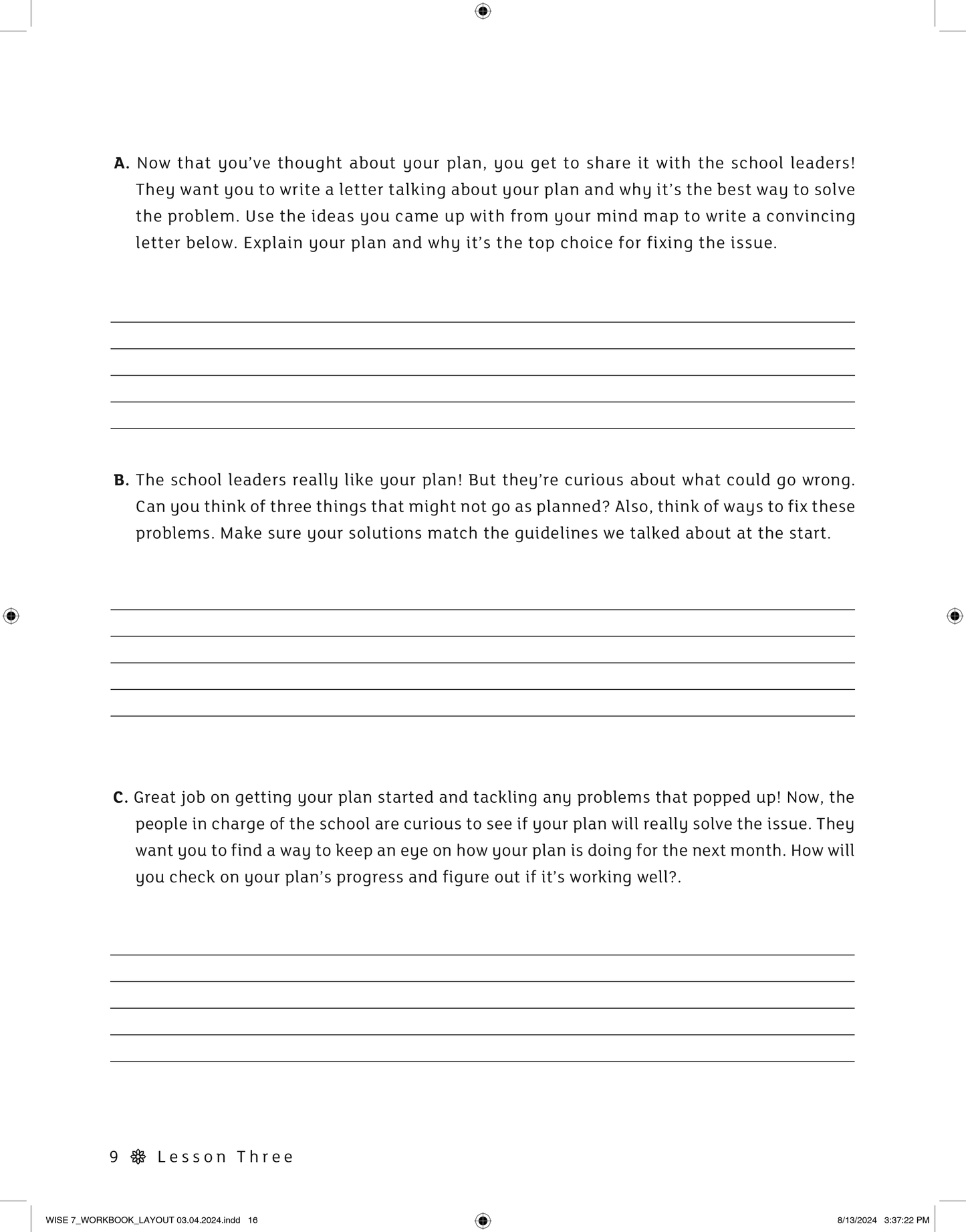 Iqra WISE Workbook - Grade 7
