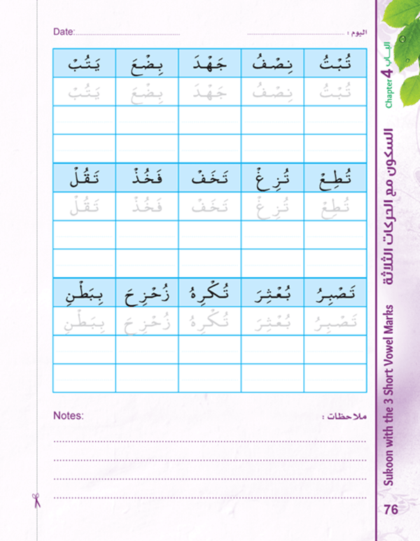 Bidaya Writing Activity