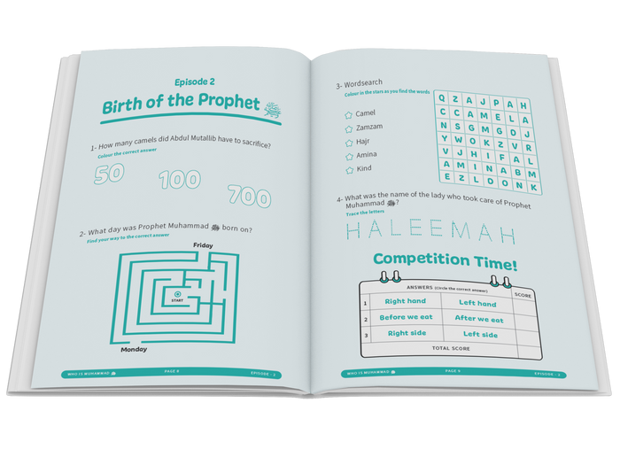 Who is Muhammad ﷺ (The Azharis Video Series Workbook)