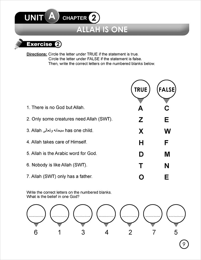 I Love Islam Workbook - Level 1 (2nd Ed)