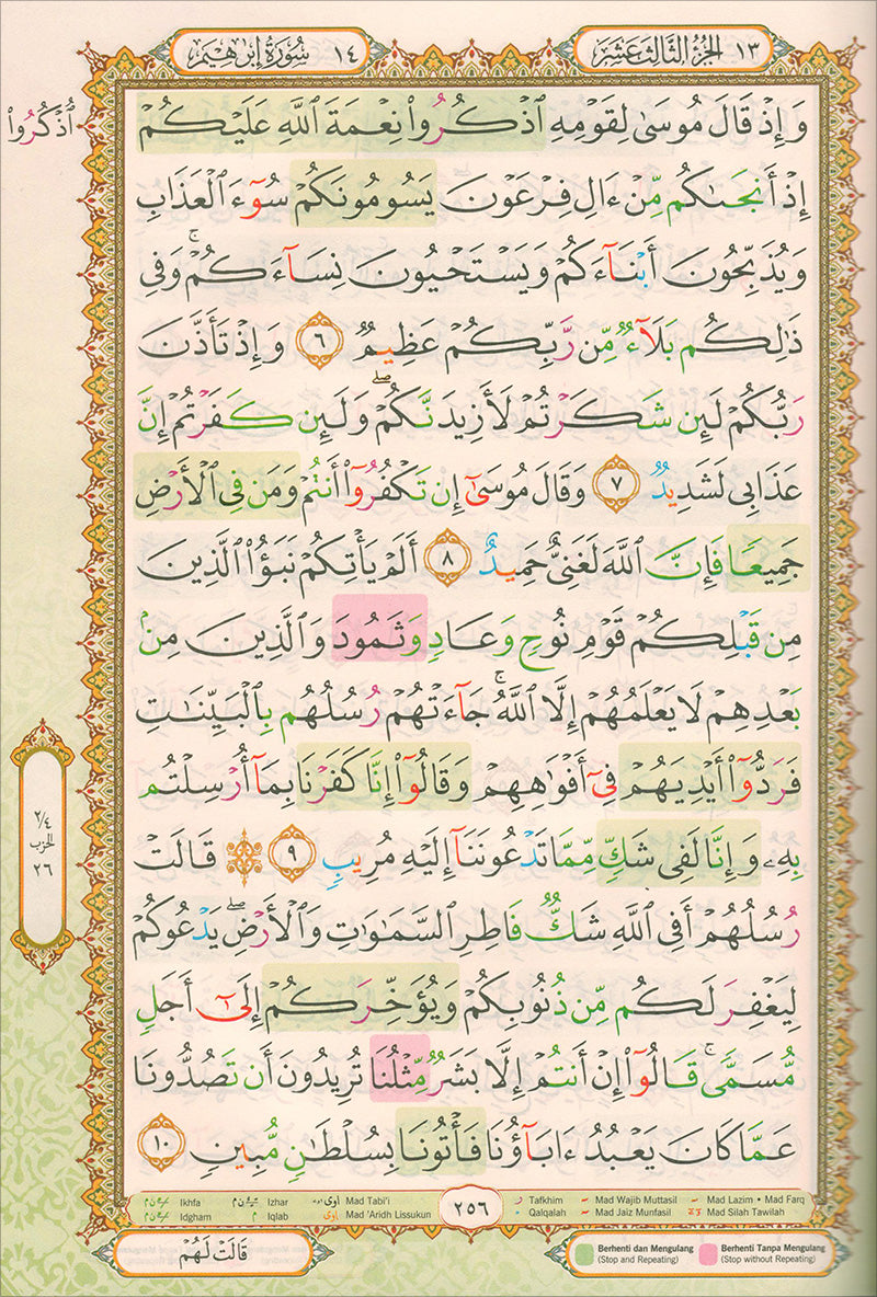 Al-Quran Al-Karim - Mushaf Waqaf & Ibtida (A5 / Small Size)