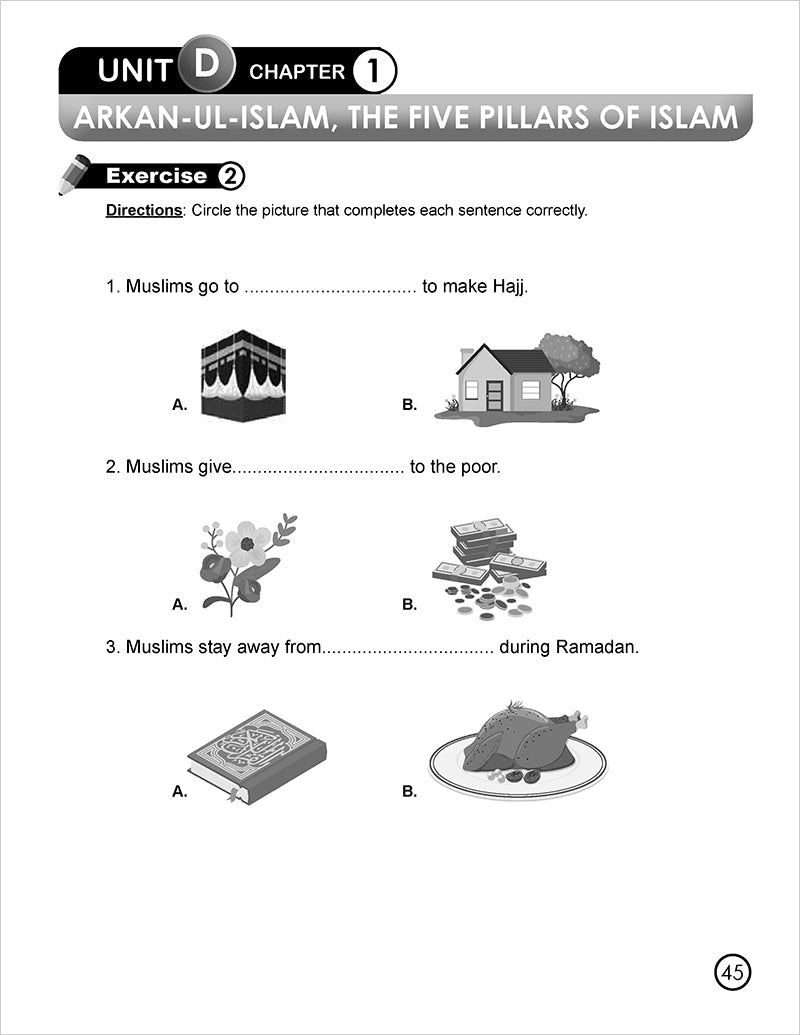 I Love Islam Workbook - Level 1 (2nd Ed)