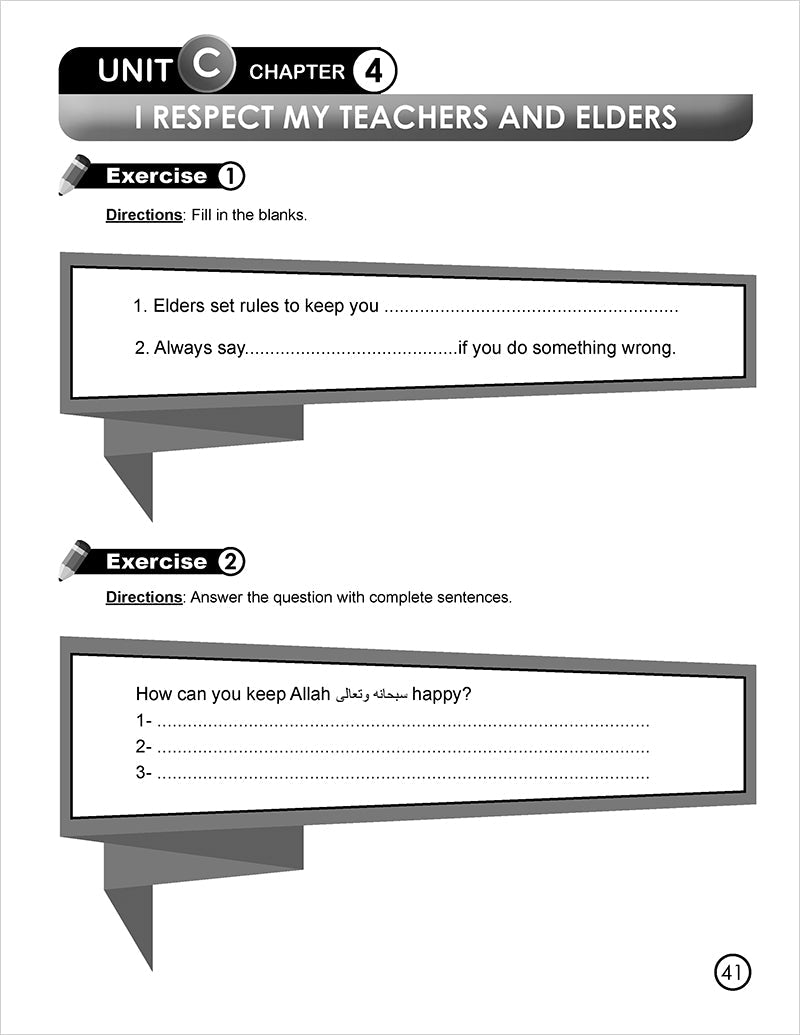 I Love Islam Workbook - Level 2 (2nd Ed)