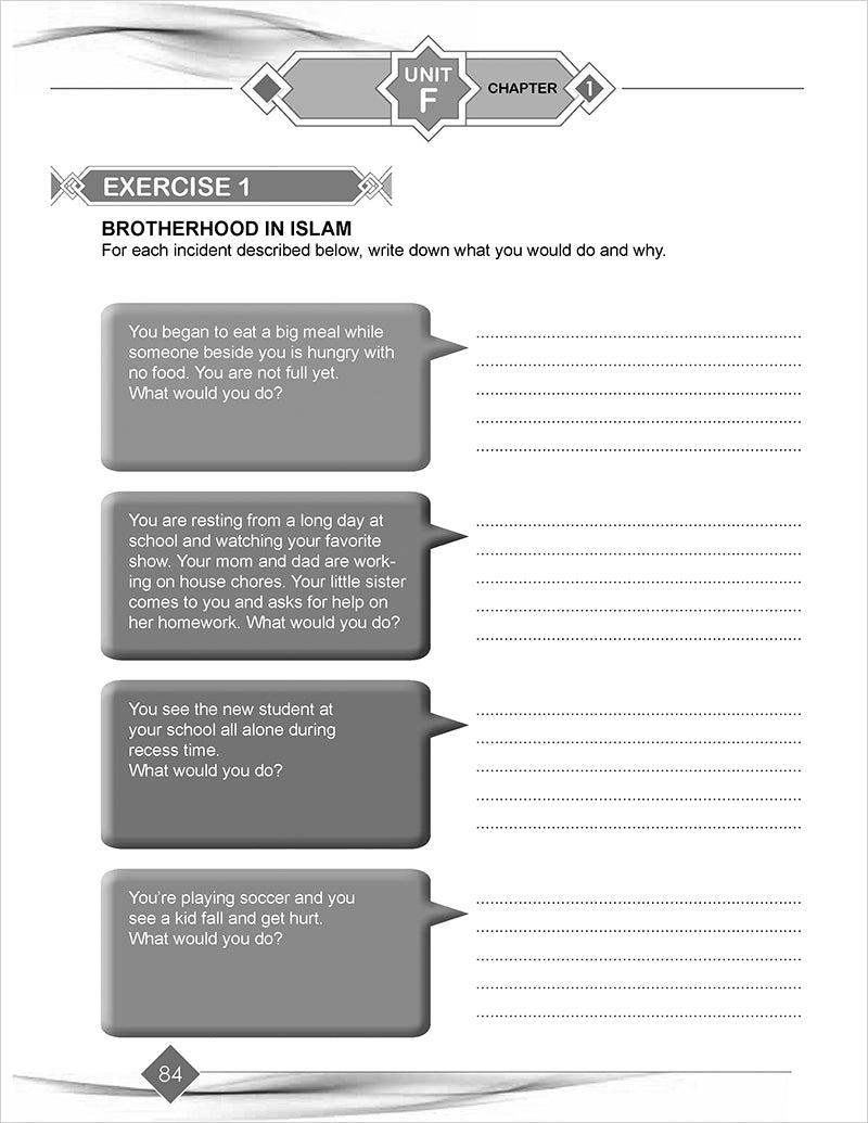 I Love Islam Workbook - Level 4 (2nd Ed)