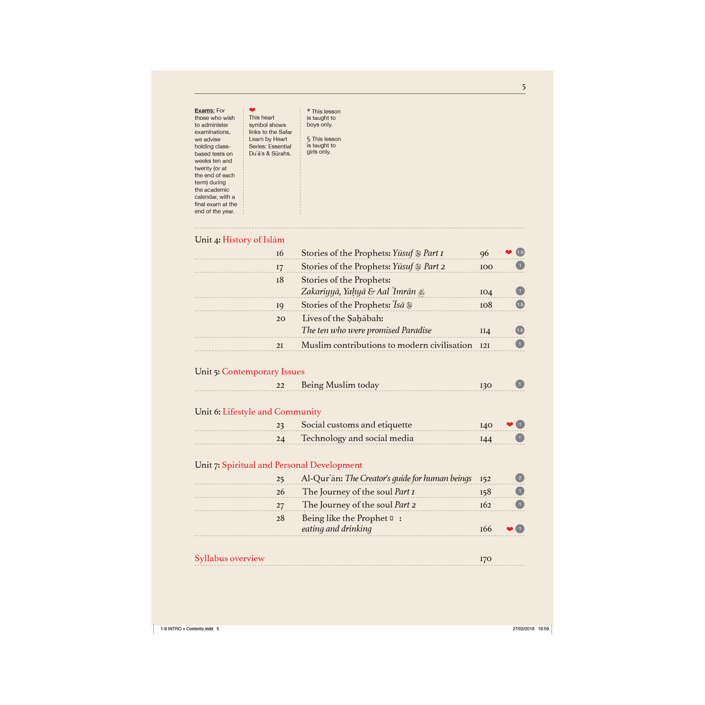 Safar Islamic Studies Textbook - Level 7