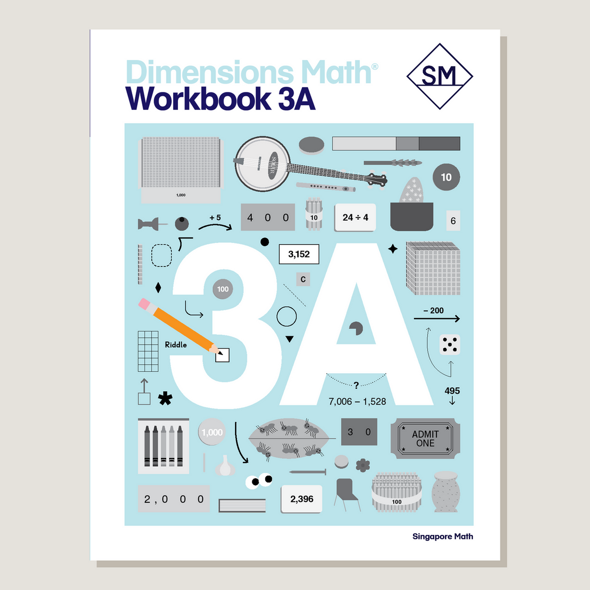 Dimension Math - Workbook 3A