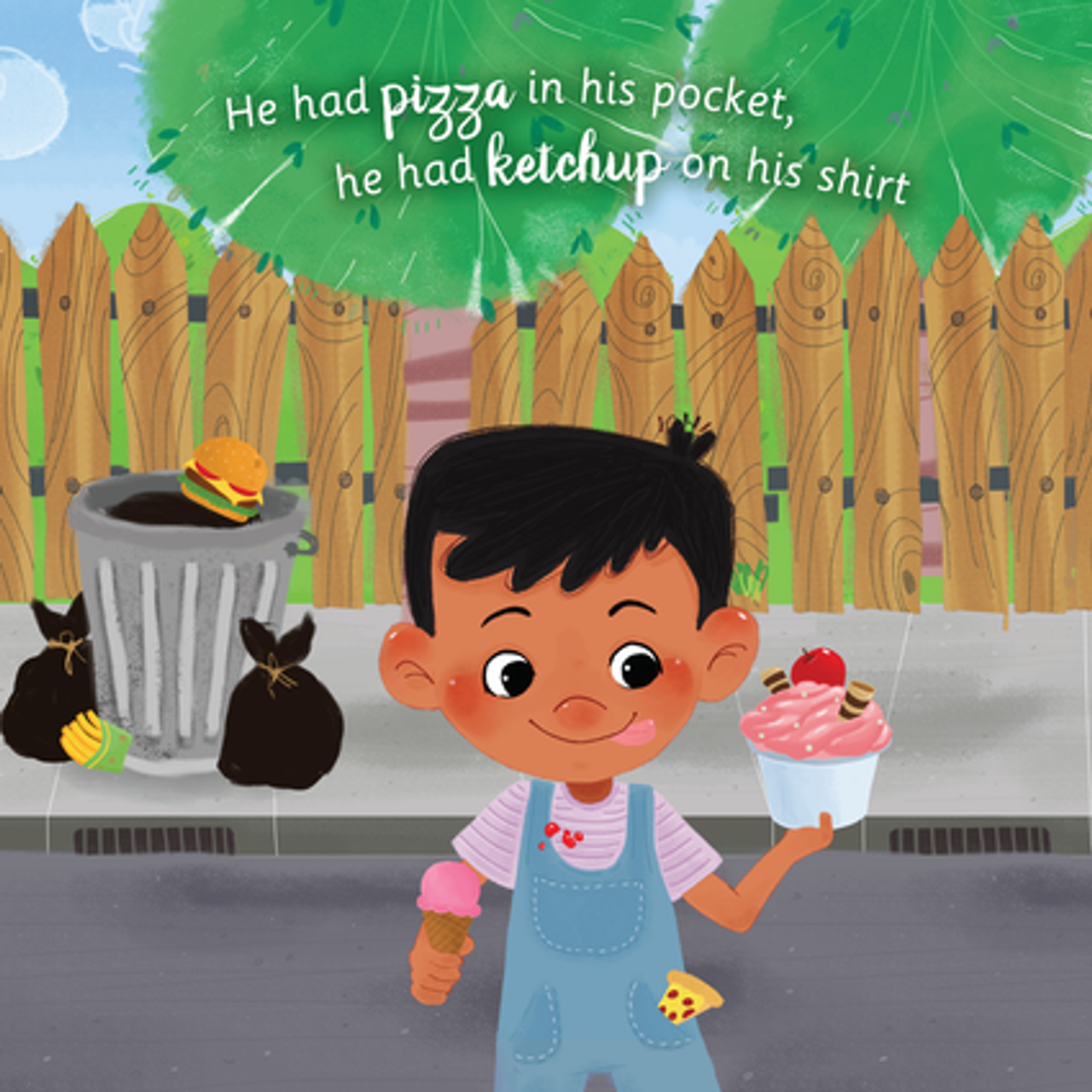 Pizza in his Pocket - by Zain Bikha