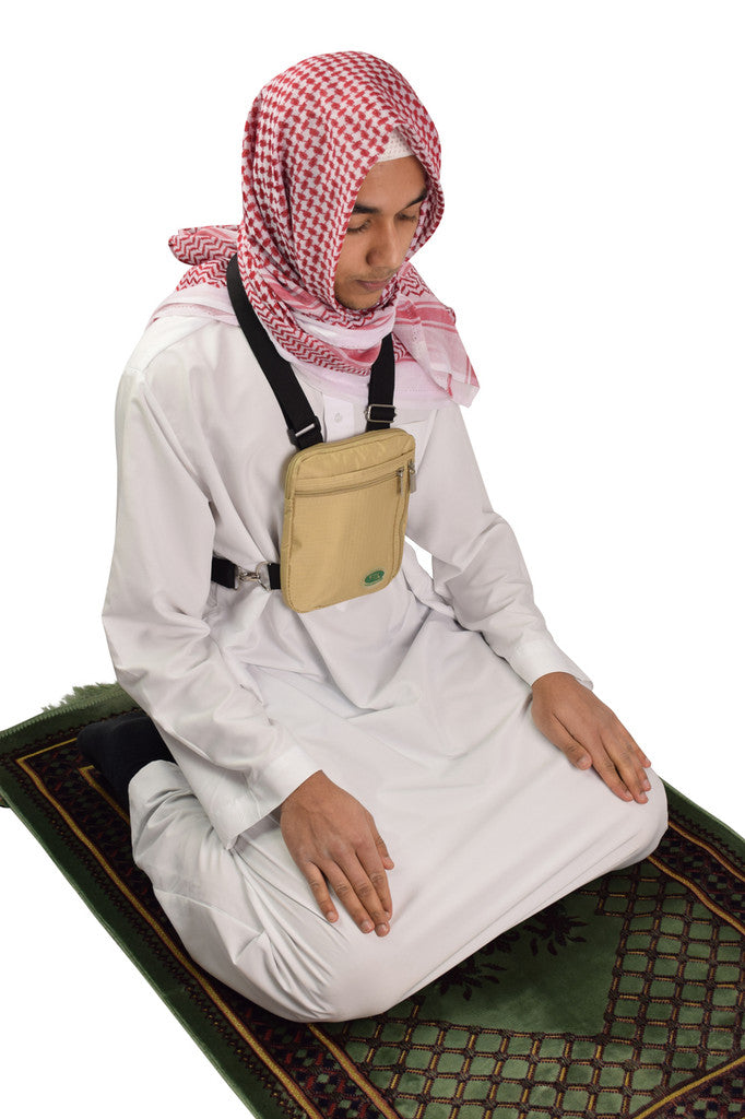 Anti-Theft Side Bag & Neck Bag for Hajj & Umrah (Medium)