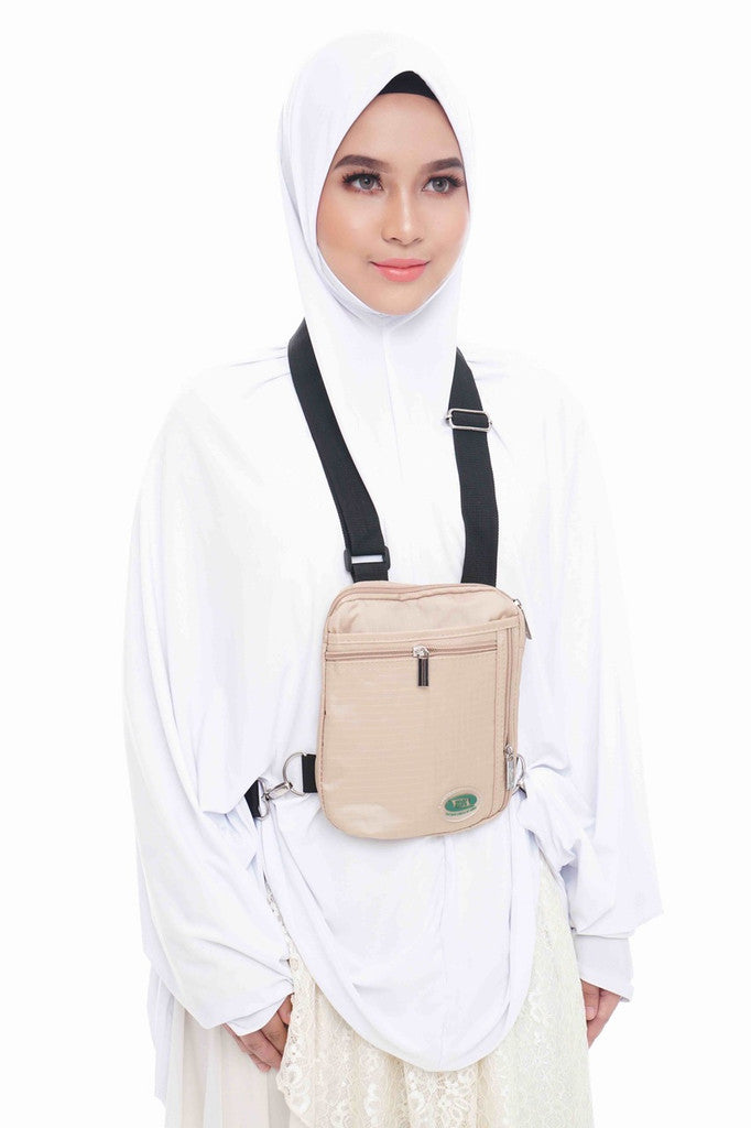 Anti-Theft Side Bag & Neck Bag for Hajj & Umrah (Medium)
