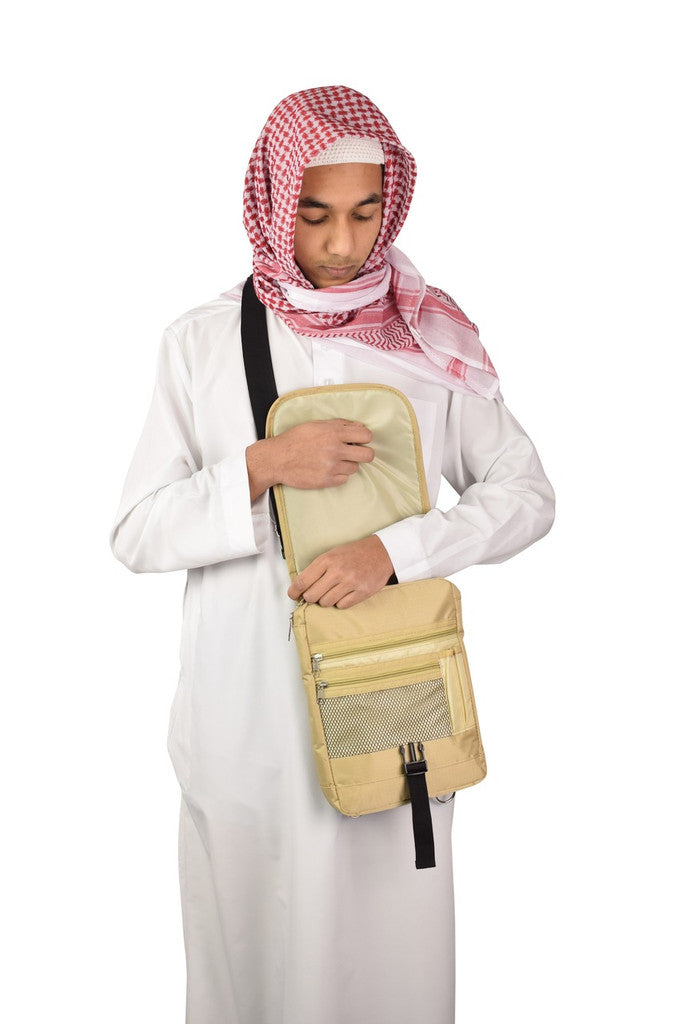 Anti-Theft Back Pack & Side Bag for Hajj & Umrah (Large)