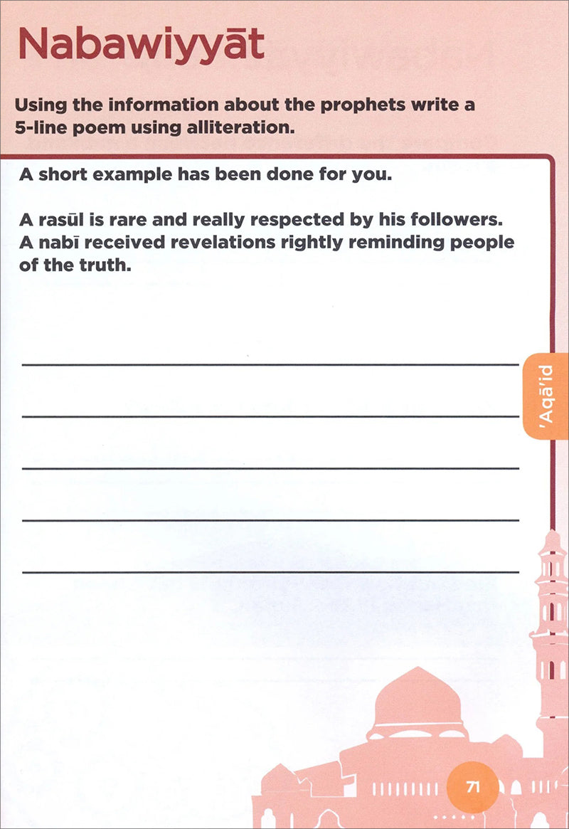 An Nasihah Islamic Curriculum - Workbook 6 Girls