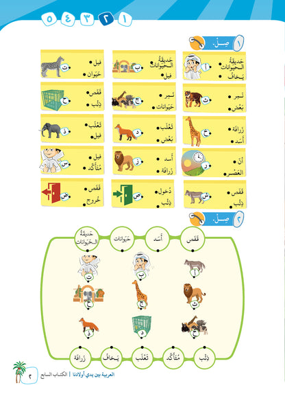 Arabic In Our Children's Hands - Textbook - Level 7 - العربية بين يدي أولادنا