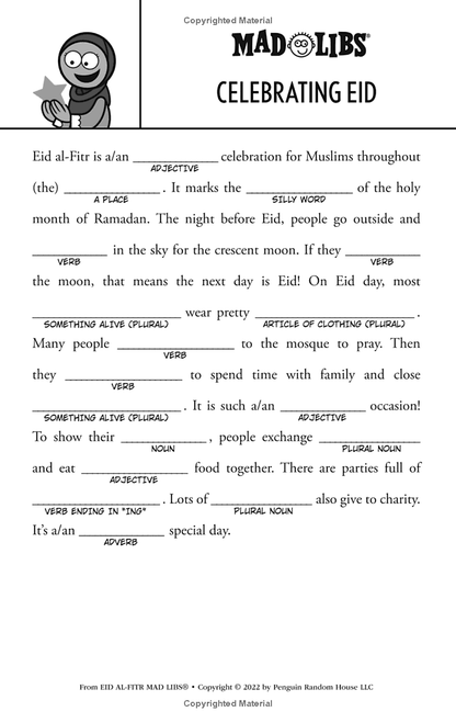 Eid Al-Fitr Mad Libs - World's Greatest Word Game