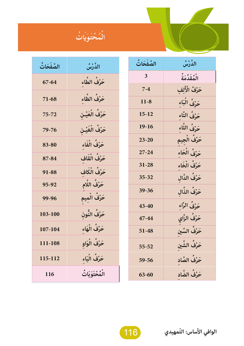 Al Wafi for Learning Arabic - Level SK / KG2