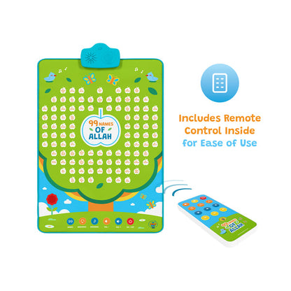99 Names of Allah Interactive Mat