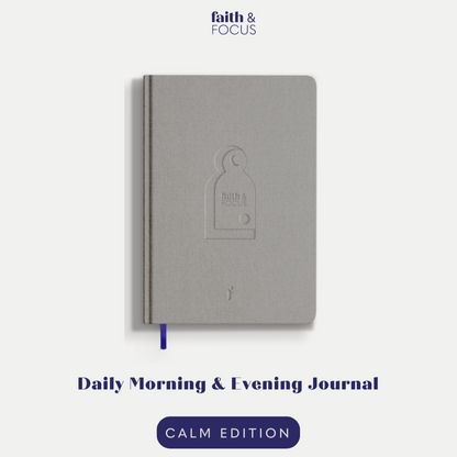 Faith and Focus Daily Muslim Productivity Planner & Journal