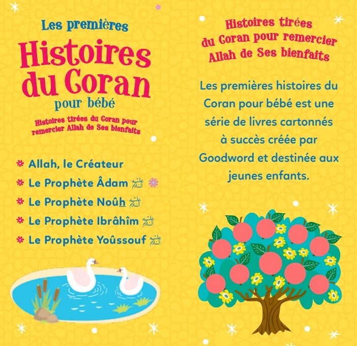 Baby's First Box of Quran Stories (French) - Coffret Les Premières Histoires du Coran pour Bébé