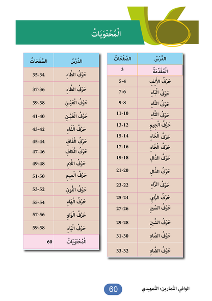 Al Wafi for Learning Arabic - Level SK / KG2