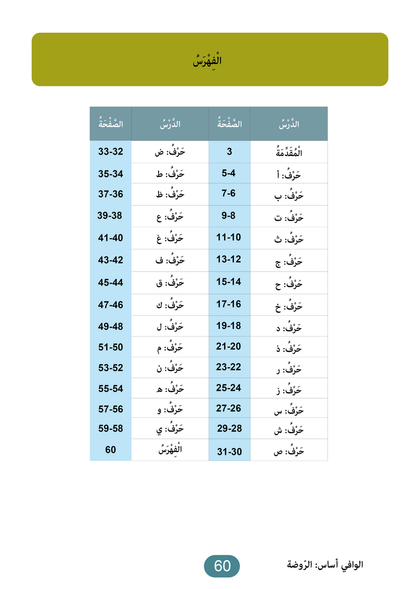Al Wafi for Learning Arabic - Level JK / KG1