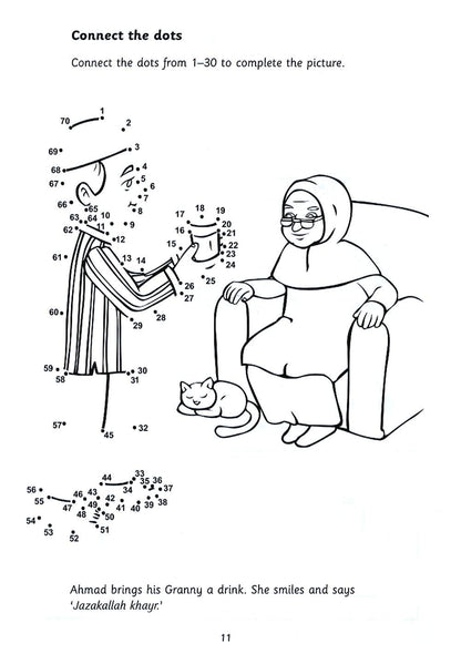 Islamic Manners Activity Book