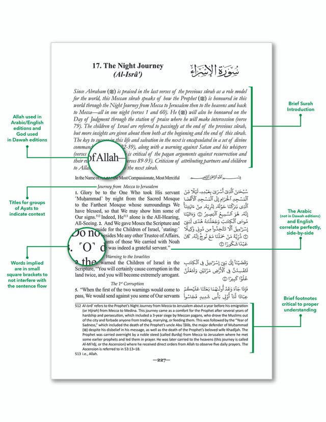 The Clear Quran – Parallel Edition Othmani Script (Paperback)