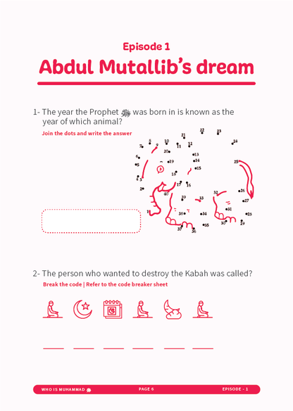 Who is Muhammad ﷺ (The Azharis Video Series Workbook)