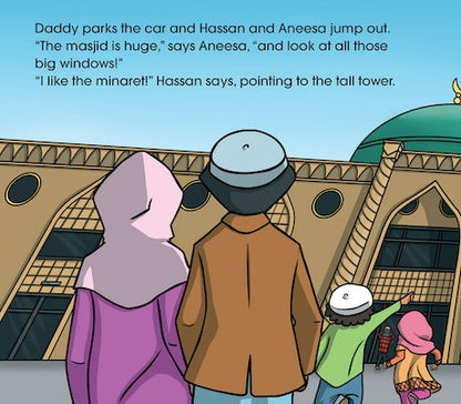 Hassan and Aneesa Go to Masjid