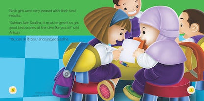 Akhlaaq Building - Studying Hard